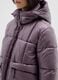 The Iconic Puffer mauve purple jacket with hood_3