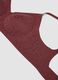 Reggiseno bralette rosso in tessuto elasticizzato con pizzo_1