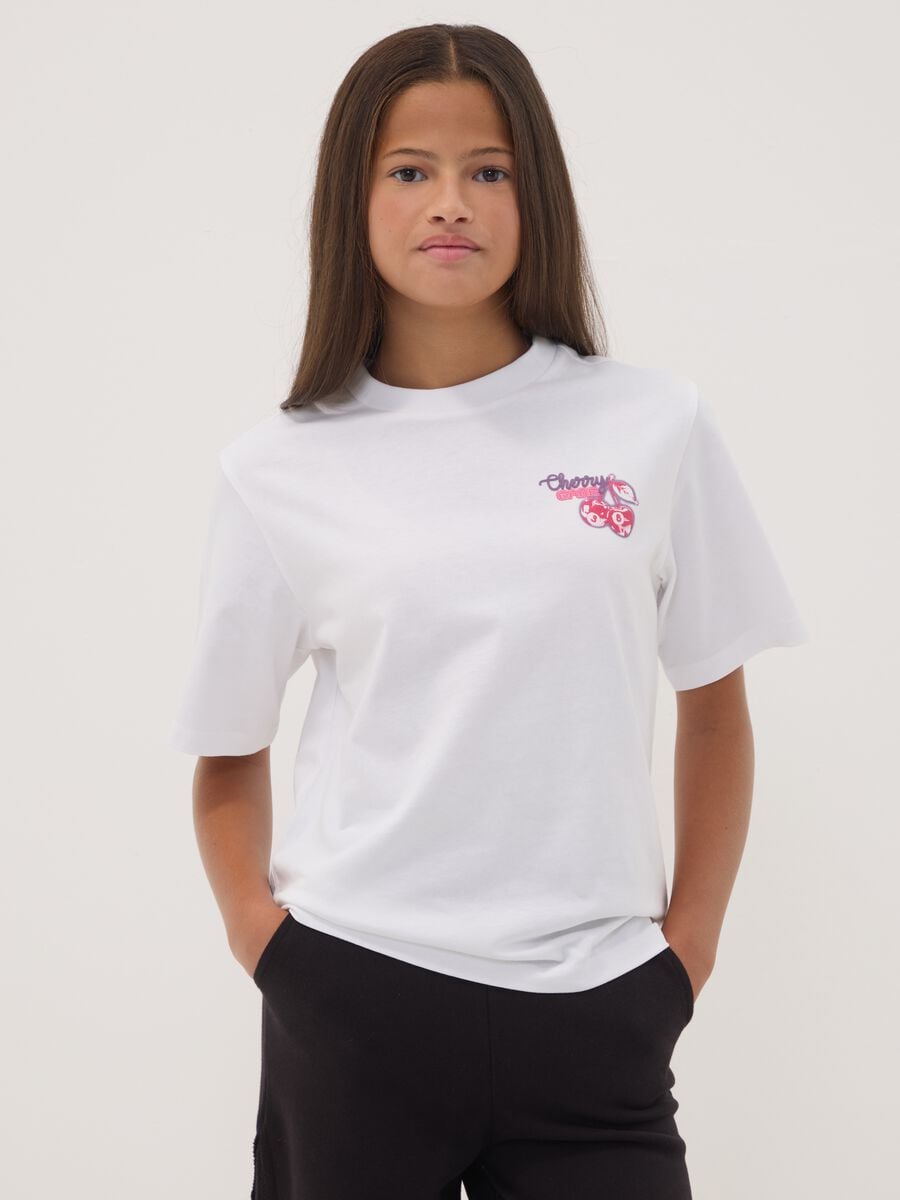 &Lambda;&epsilon;&upsilon;&kappa;ό T-shirt &alpha;&pi;ό 100% &beta;&alpha;&mu;&beta;ά&kappa;&iota; &mu;&epsilon; &rho;&iota;&mu;&pi; &lambda;&alpha;&iota;&mu;ό&kappa;&omicron;&psi;&eta; &kappa;&alpha;&iota; &sigma;&tau;ά&mu;&pi;&alpha; &kappa;&epsilon;&rho;ά&sigma;&iota;&alpha;_0
