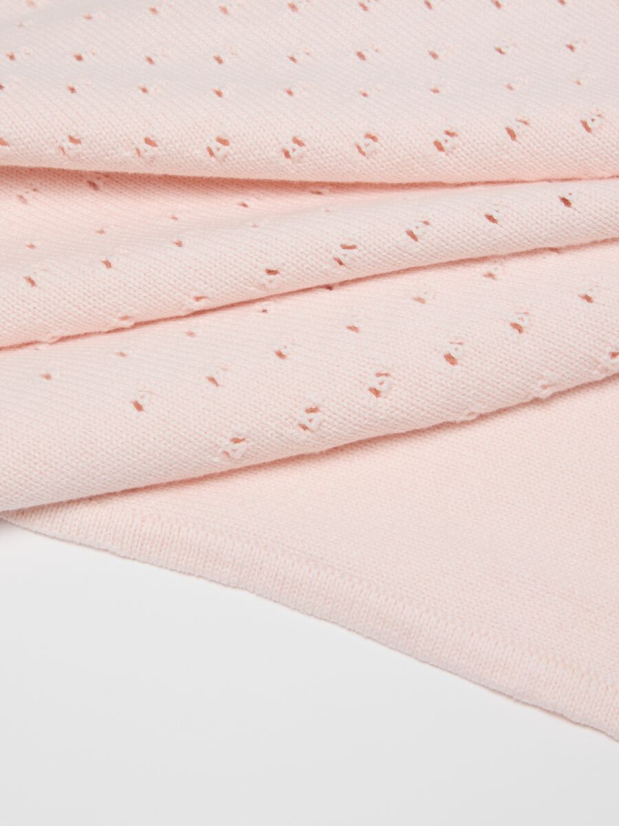 Newborn Pink Cotton Blanket_2