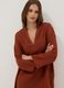 Brown pure linen kaftan_0