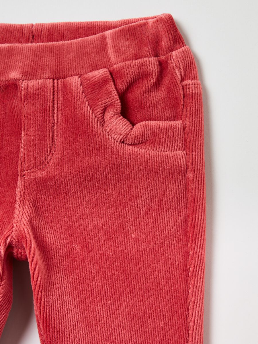 Chenille ribbed trousers_2