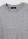 Grey regular fit jumper with jewel neckline_6