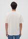 Wei&szlig;es T-Shirt aus reiner Baumwolle mit Peanuts-Print, Relaxed Fit_3