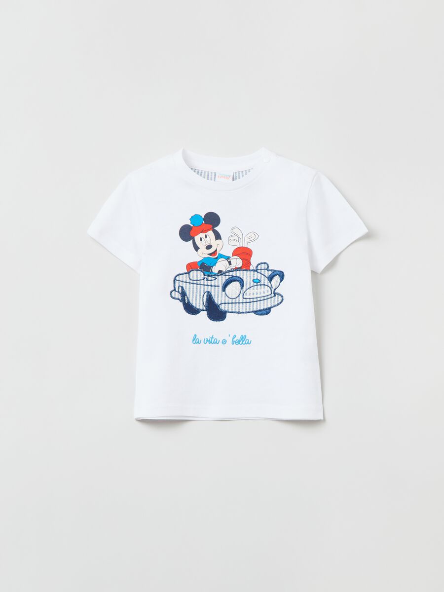 T-shirt con stampa Disney Baby Topolino_0