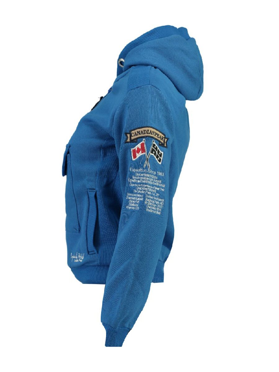 Canadian Peak half-zip sweatshirt with hood_1