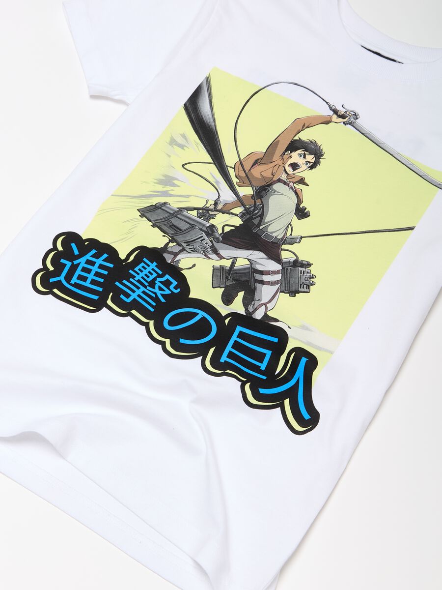 T-shirt with Attack on Titan print_2