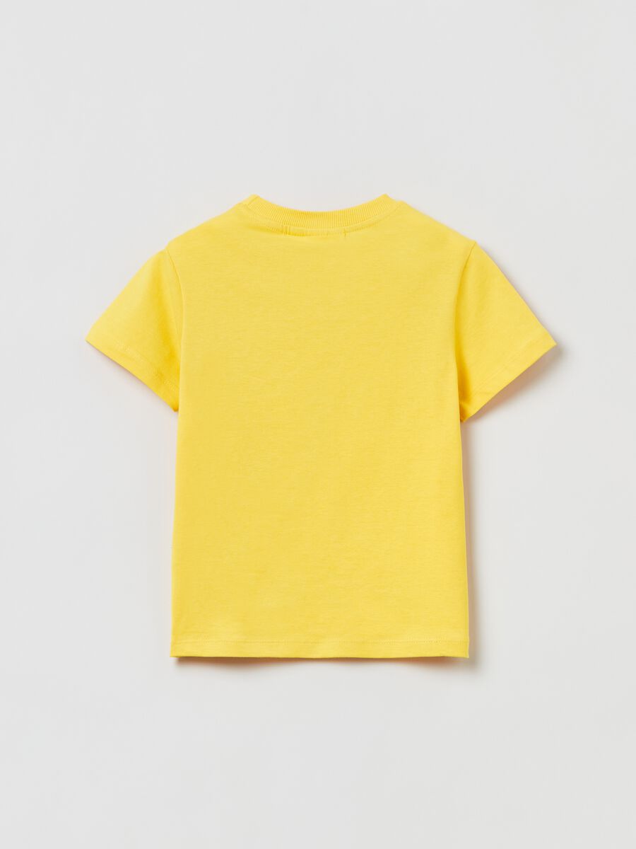 Cotton T-shirt with Super Mario print_1