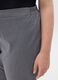 Grey Viscose Blend Regular Fit Leggings_2