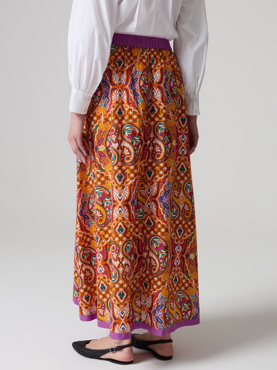 Long dress with paisley print_2