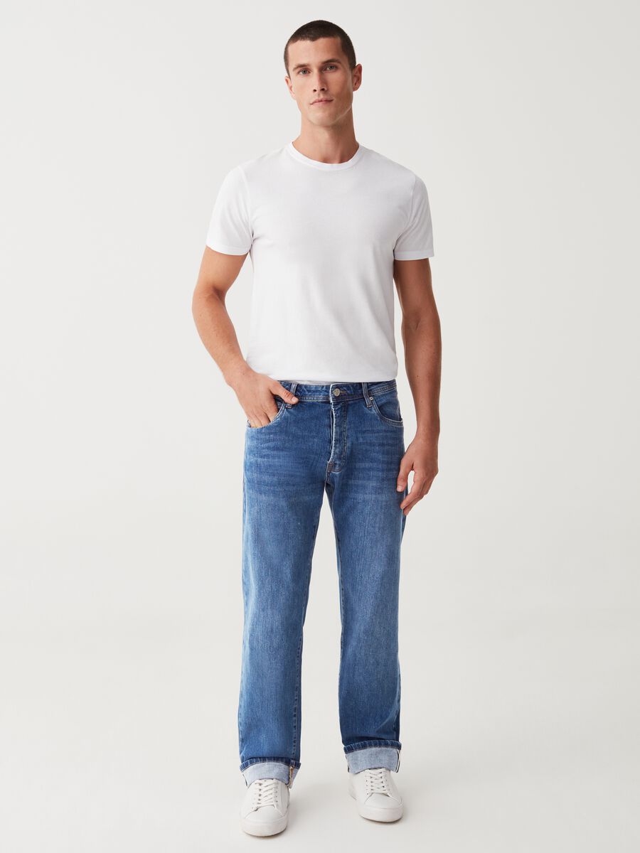 The Perfect Item regular-fit selvedge denim trousers_0
