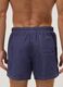 Blue swim shorts with drawstring waist_2
