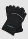 Guanti neri outdoor con inserti riflettenti ALTAVIA WITH DEBORAH COMPAGNONI_1