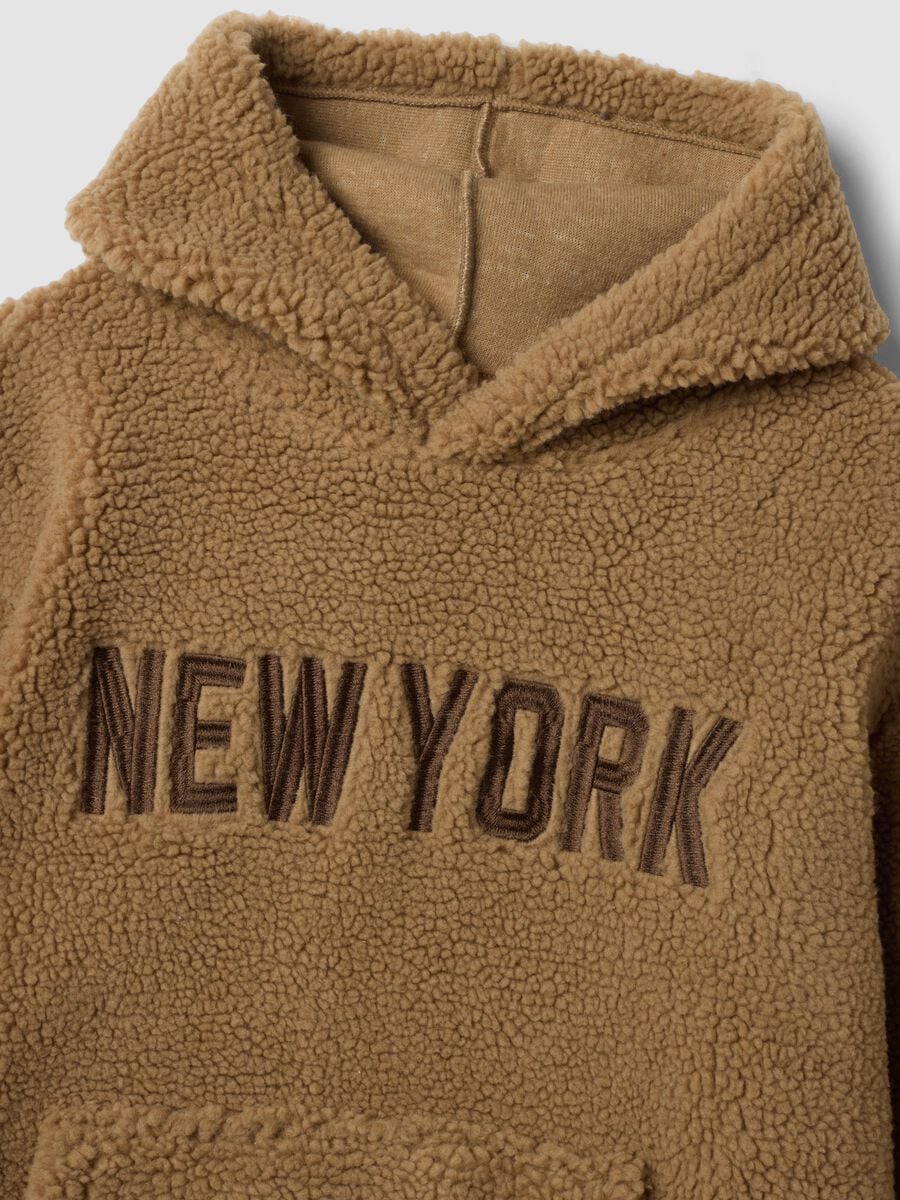 Light brown hooded sweatshirt, relaxed fit_2