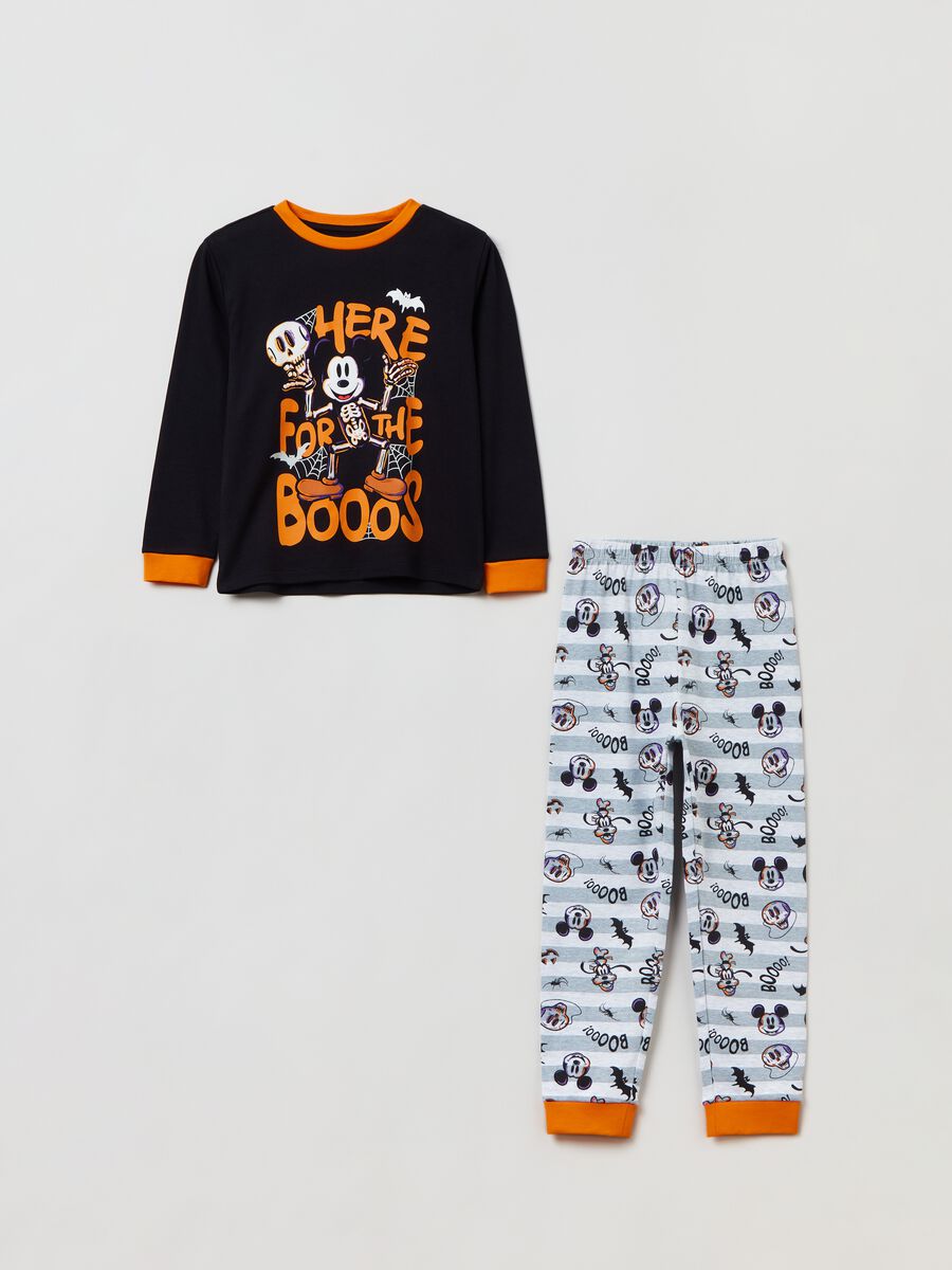 Cotton pyjamas with Mickey Mouse print_0