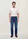 Blue stretch cotton comfort-fit jeans_0