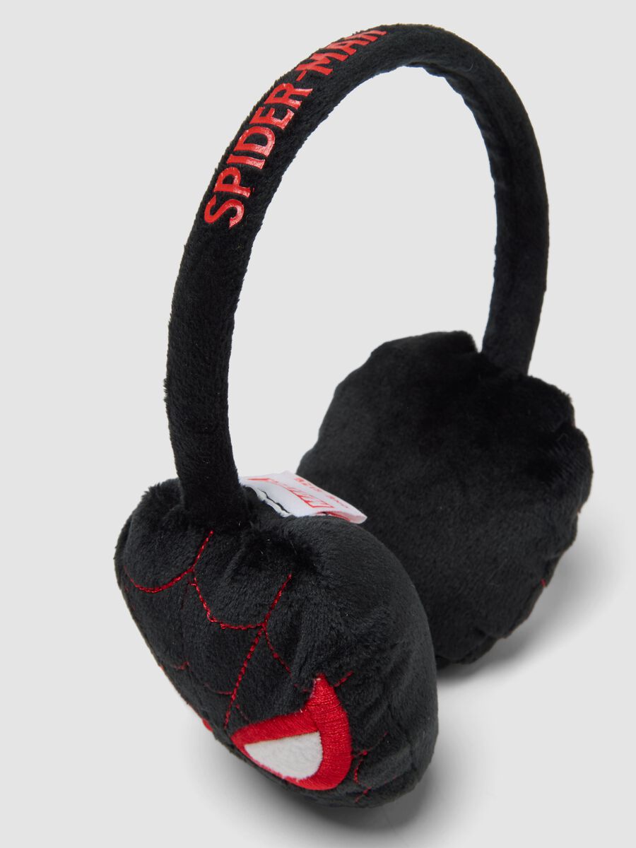 Black ear muffs with MARVEL Spider-Man print_1