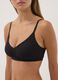 Black stretch-fabric bra with removable cups_2