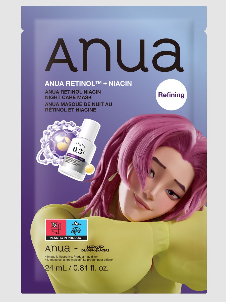 &Mu;ά&sigma;&kappa;&alpha; &nu;&upsilon;&chi;&tau;&epsilon;&rho;&iota;&nu;ή&sigmaf; &pi;&epsilon;&rho;&iota;&pi;&omicron;ί&eta;&sigma;&eta;&sigmaf; Retinol Niacin 24 ml | Anua K-Pop Demon Hunters_0